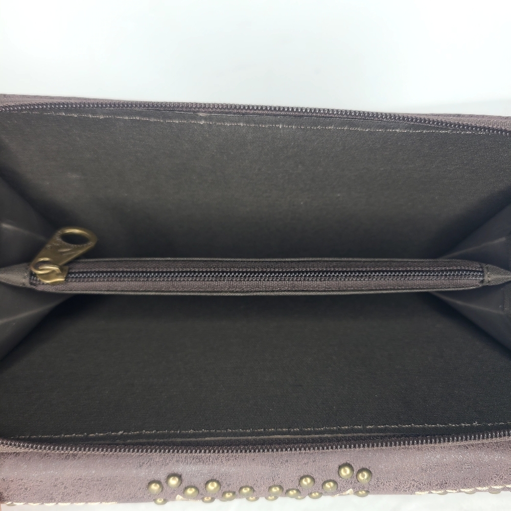 Montana West Azted Concealed Carry Satchel And Wallet‎ Set Coffee - Picture 10 of 10